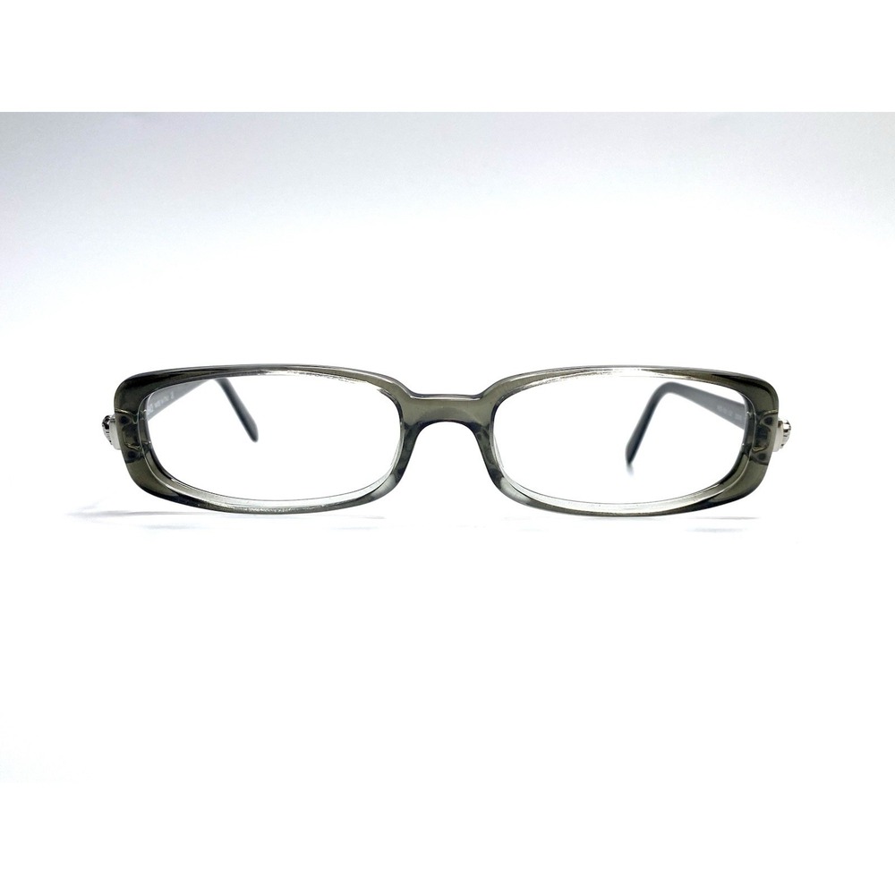 Versace Black Clear Rectangular Glasses Made In Italy MOD. V55 G31 50 16 130